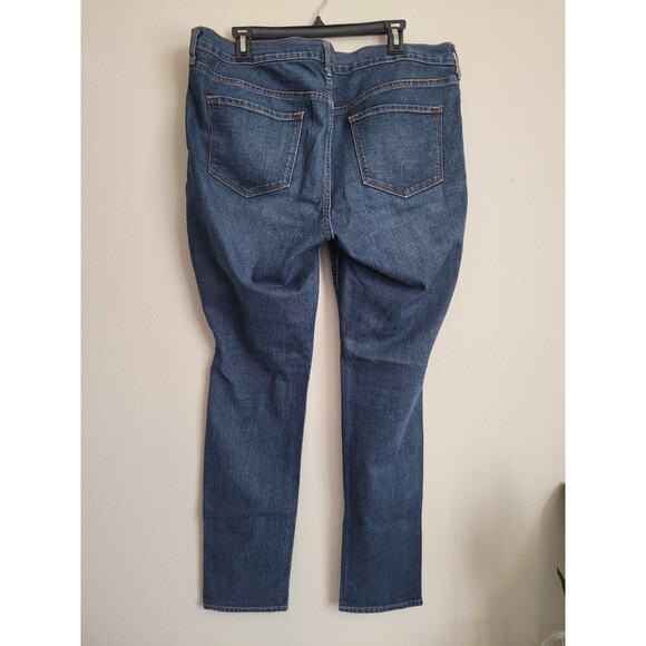 Old Navy Women's Original Mid Rise Jeans Blue 16R - Picture 3 of 5